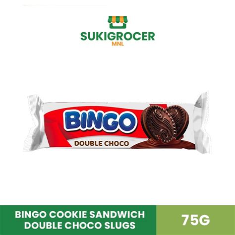 bingo food philippines|Bingo Cookie Sandwich Double Choco Slugs 75g.